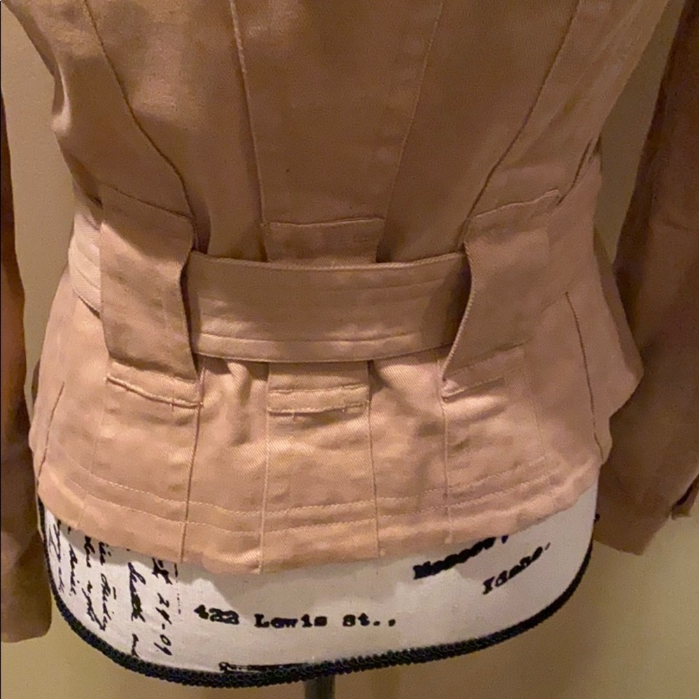 Cache tan blazer jacket 4 - Picture 8 of 11